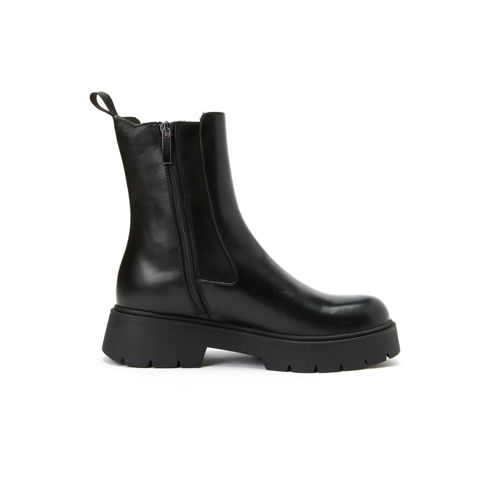 Botines Chelsea - Negro - Mujer