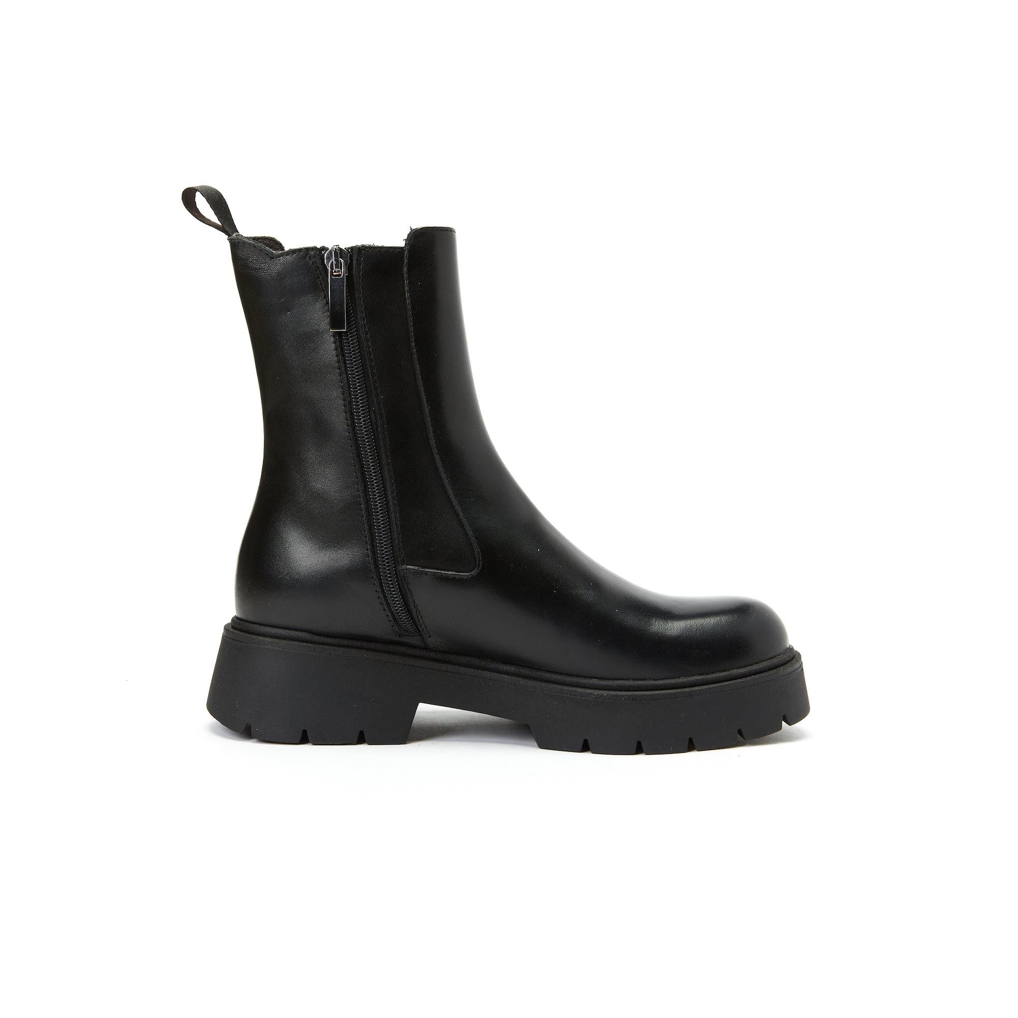 Botines Chelsea - Negro - Mujer