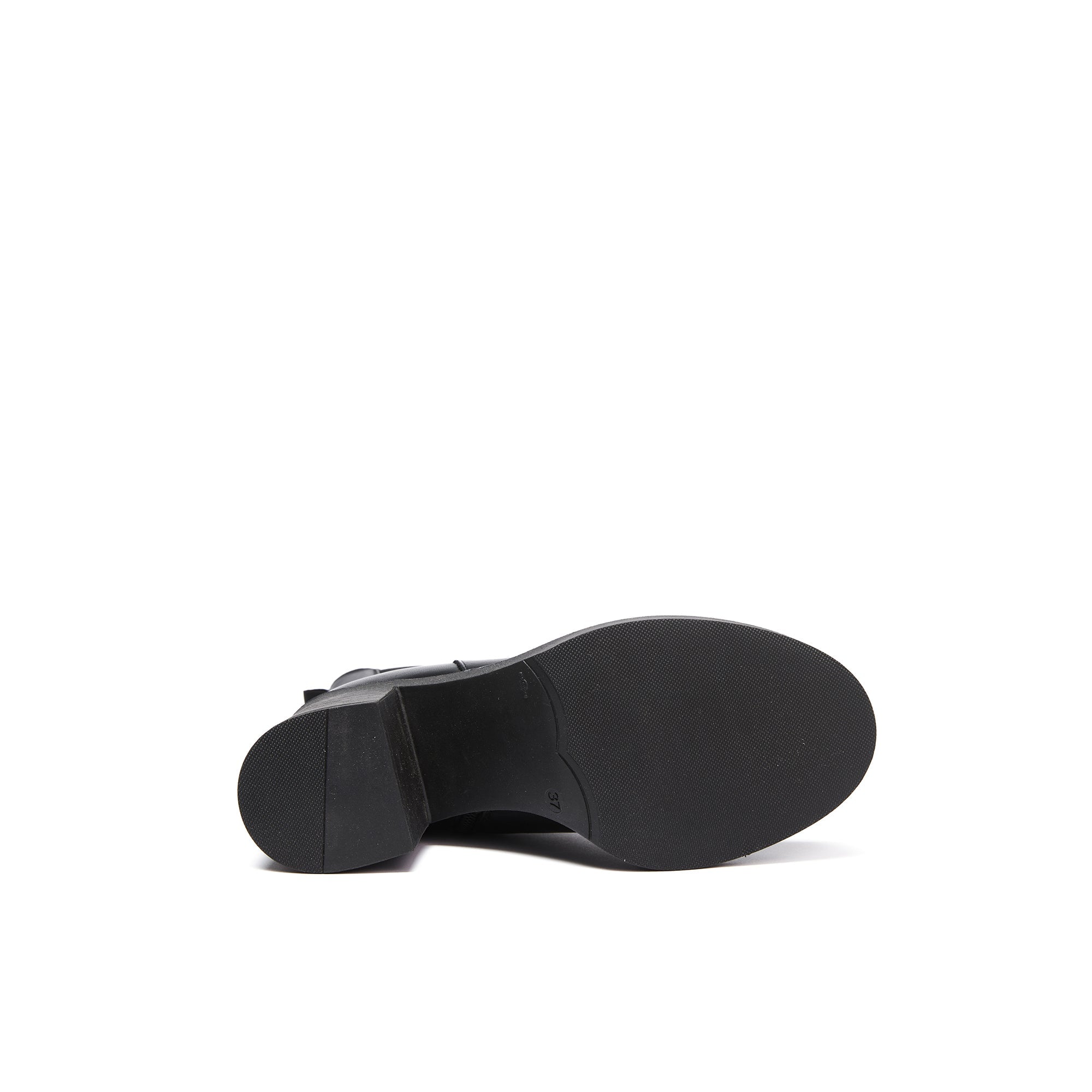 Botines Chelsea de tacón - Negro - Mujer