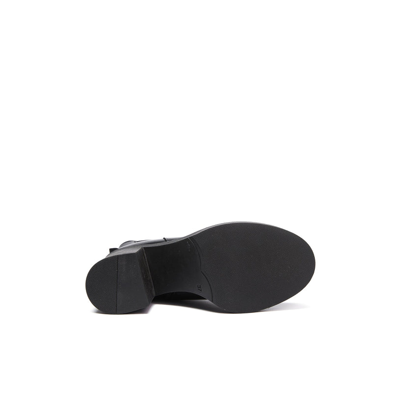 British Passport - Botas Chelsea con tacón - Negro - Mujer
