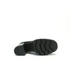 Mocasines De Tacón - Negro - Mujer