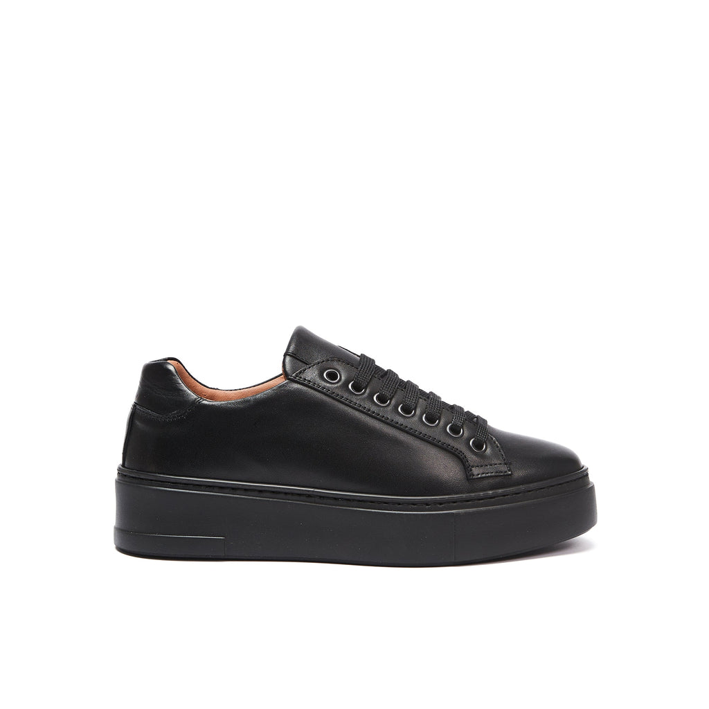 Zapatillas Clásicas con Cordones - Negro - Mujer