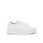 Zapatillas Con Cordones Clásicas - Blanco - Mujer