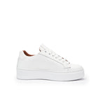 Zapatillas Con Cordones Clásicas - Blanco - Mujer