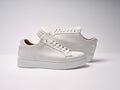 Zapatillas Con Cordones Clásicas - Blanco - Mujer