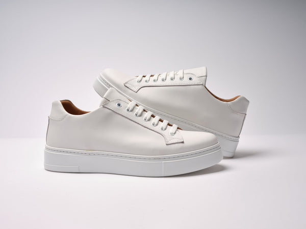 British Passport - Zapatillas clásicas con cordones - Blanco - Mujer