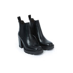 Bottines Chelsea À Talon - Noir - Femme