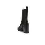 Boots Chelsea À Talon - Noir - Femme