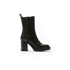Bottines Chelsea À Talon - Noir - Femme