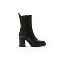 Heeled Chelsea Boots - Black - Women