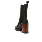 Heeled Chelsea Boots - Black - Women