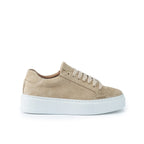 Zapatillas con Cordones Clásicas - Beige - Mujer