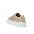 Zapatillas con Cordones Clásicas - Beige - Mujer