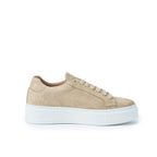 Zapatillas con Cordones Clásicas - Beige - Mujer