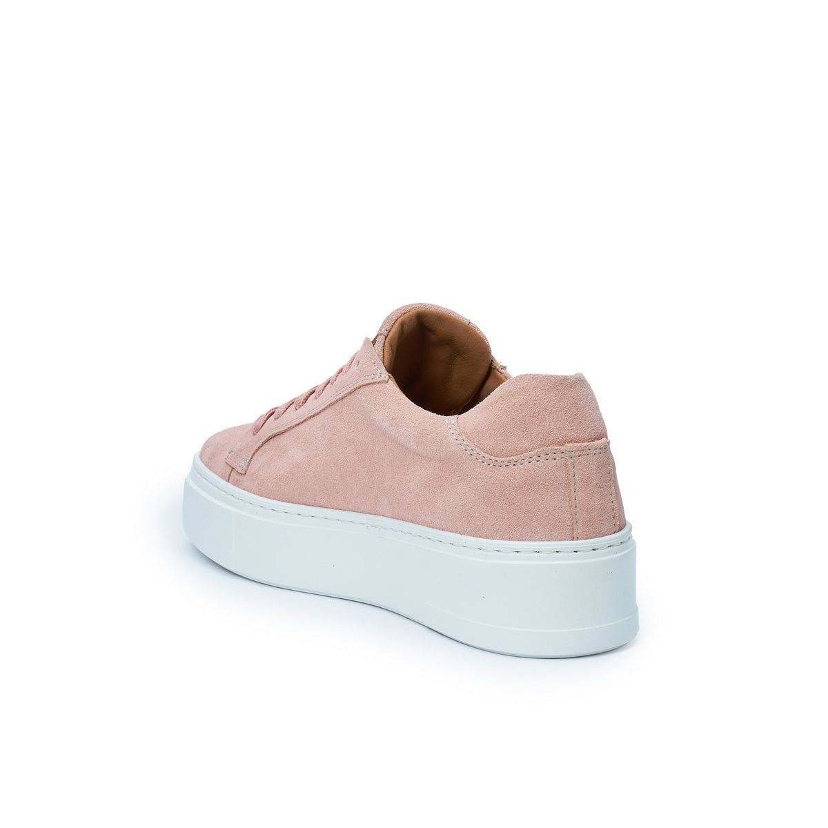 Classic Lace-Up Trainers - Pink - Women