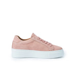 Classic Lace-Up Trainers - Pink - Women