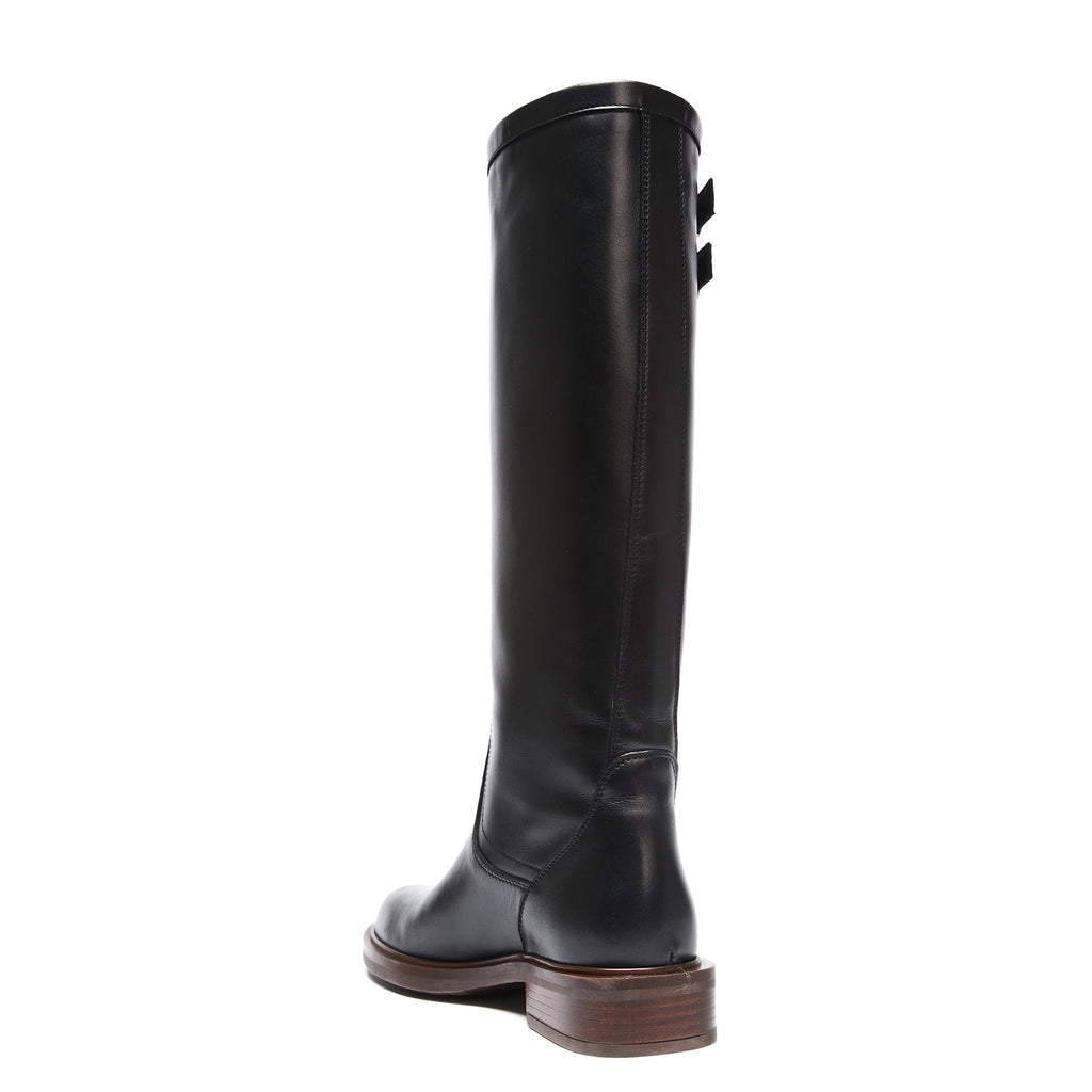 Botas Tubulares Altas - Negro - Mujer