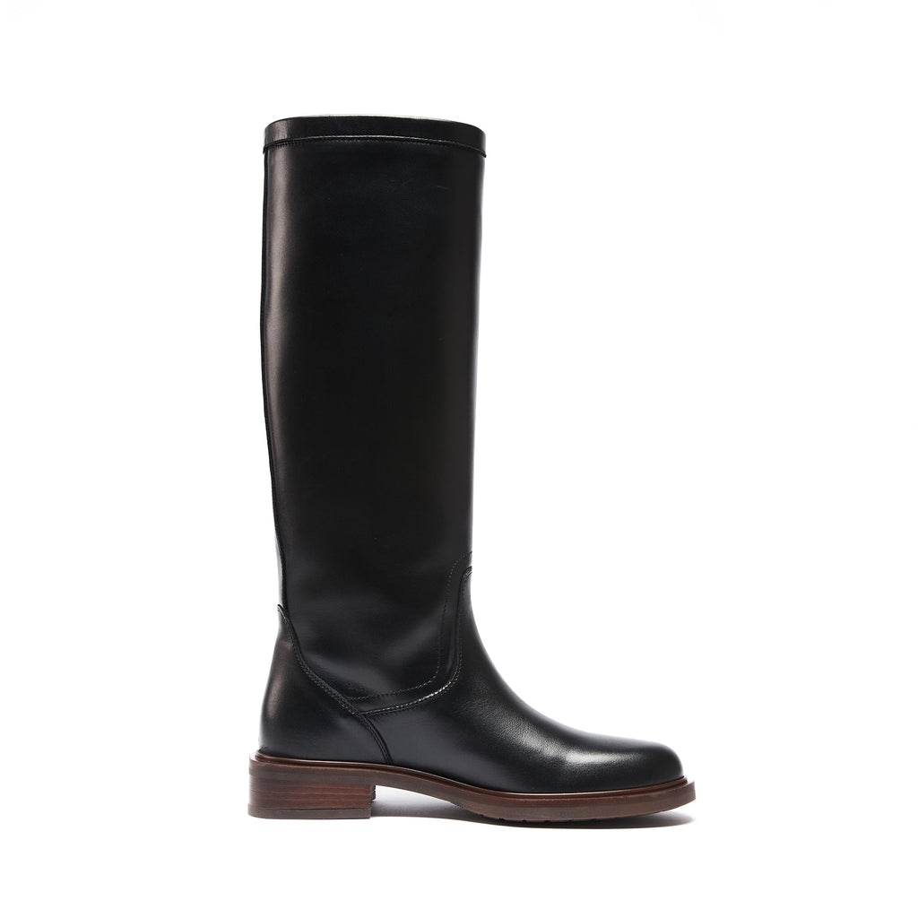 Botas Tubulares Altas - Negro - Mujer