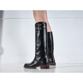 Botas Tubulares Altas - Negro - Mujer