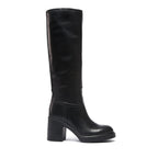 Botín Tubular de Tacón Alto - Negro - Mujer