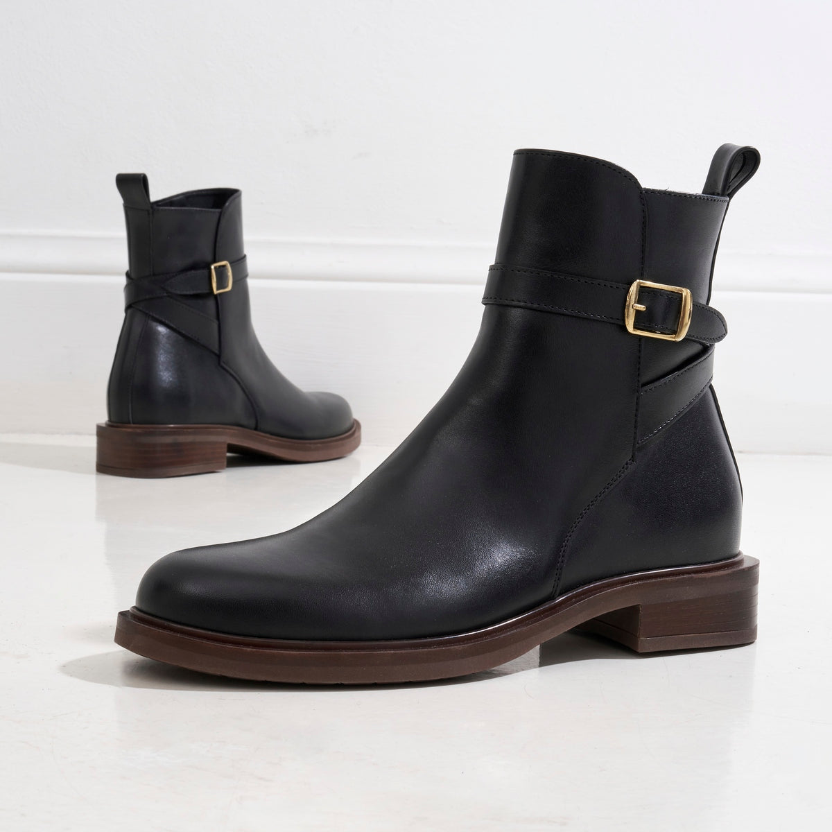 Jodhpur Ankle Boots - Black - Women
