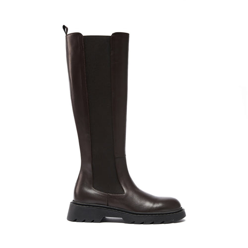British Passport - Bottes Hautes - Marron Foncé - Femme