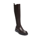 British Passport - High Boots - Dark Brown - Women