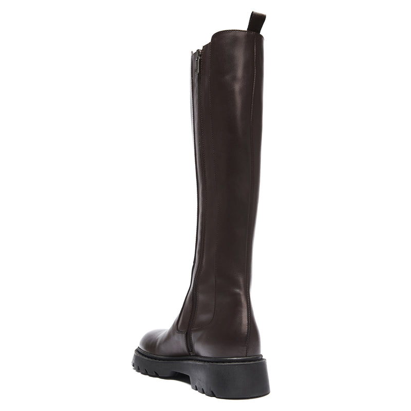 British Passport - Bottes Hautes - Marron Foncé - Femme