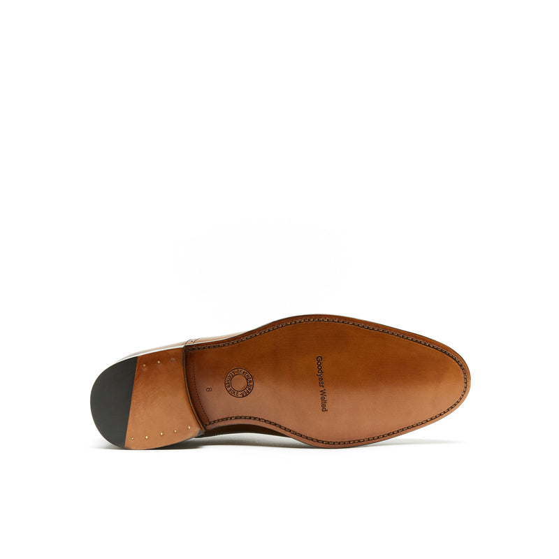 Mocassins Droite Goodyear Oxford - Marron - Homme