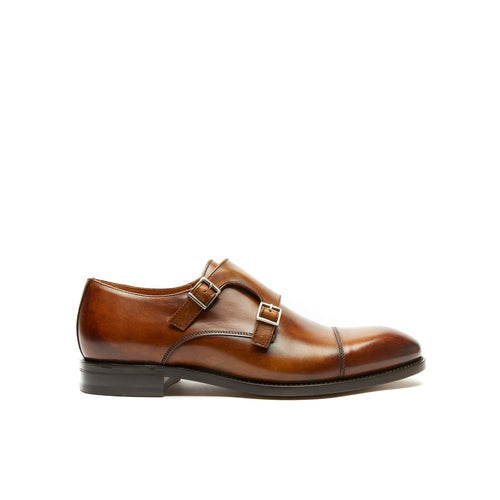 Casquette Droite Goodyear Monk Strap Tan - Marron - Homme