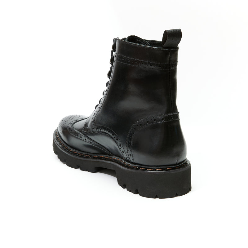 Bottes Derby À Bout D'Aile - Noir - Homme