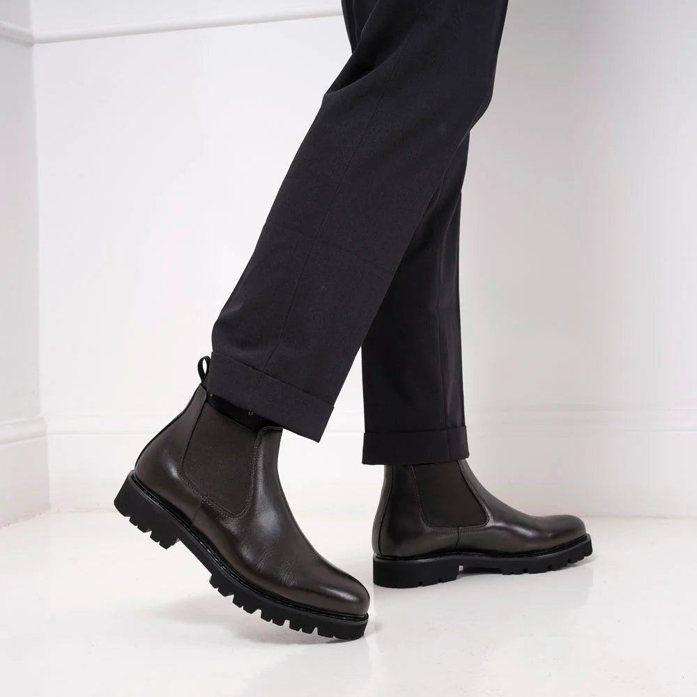 Botines Chelsea - Marrón oscuro - Hombre