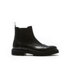 Botines Chelsea Brogue - Negro - Hombre