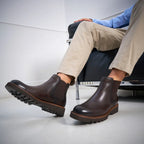 Bottines Chelsea - Marron Foncé - Homme