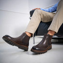 Bottines Chelsea - Marron Foncé - Homme
