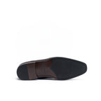 Botines Derby Con Capucha Recta - Marrón Oscuro - Hombre