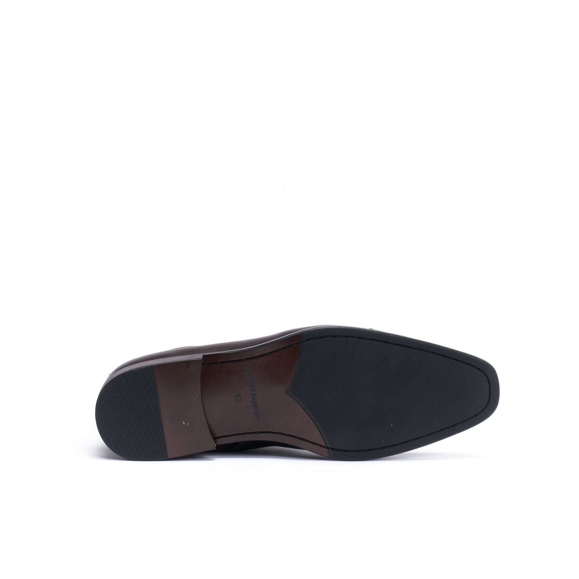 Straight-Cap Derby Ankle Boots - Dark Brown - Men
