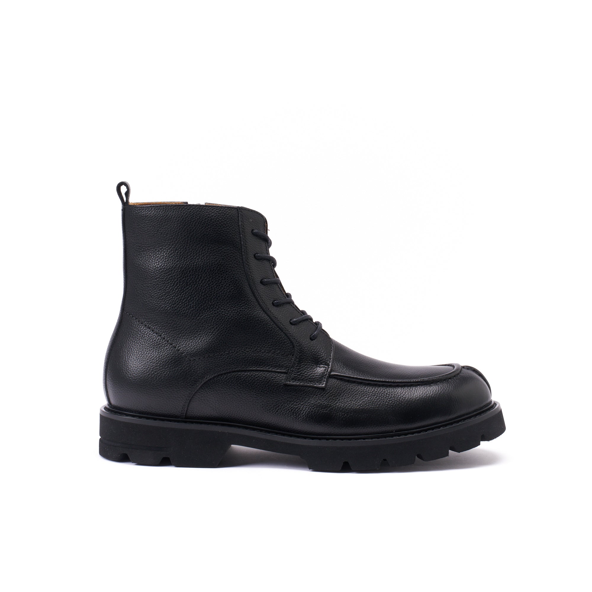 Bottines Derby Lacets - Noir - Homme