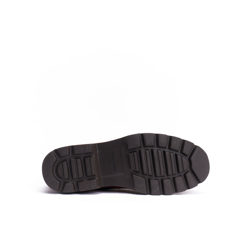 Lace-up Derby Ankle Boots - Brown Brown - Men