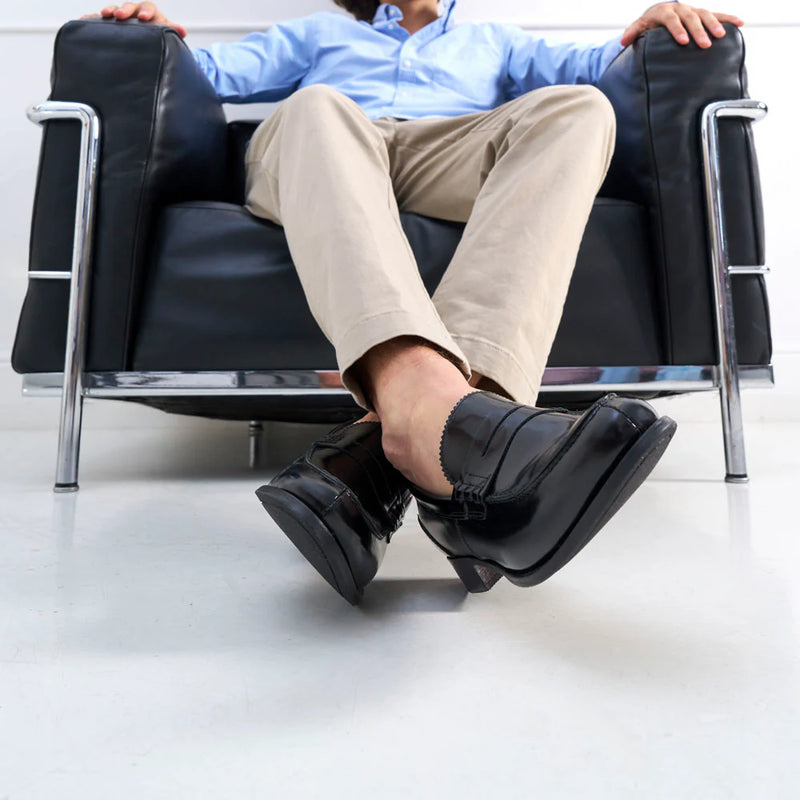 British Passport - Mocassin Penny  - Noir - Homme