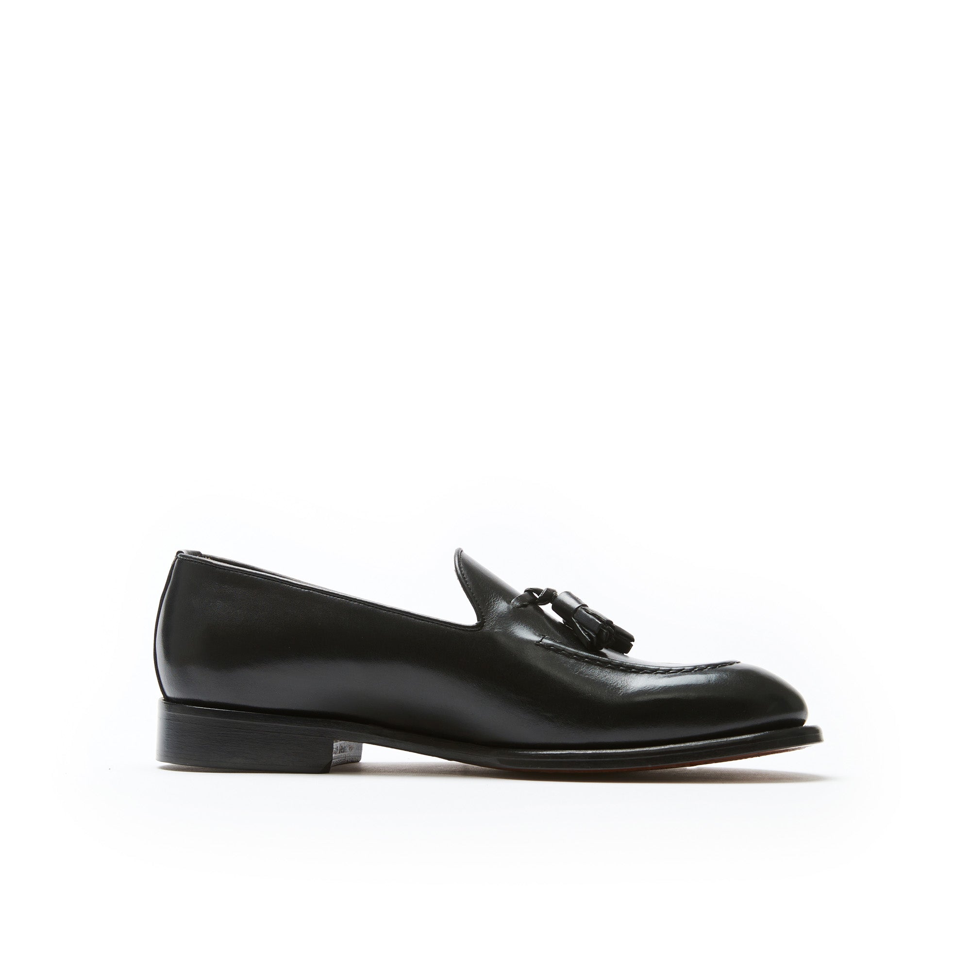 Mocassin À Pompon - Noir - Homme