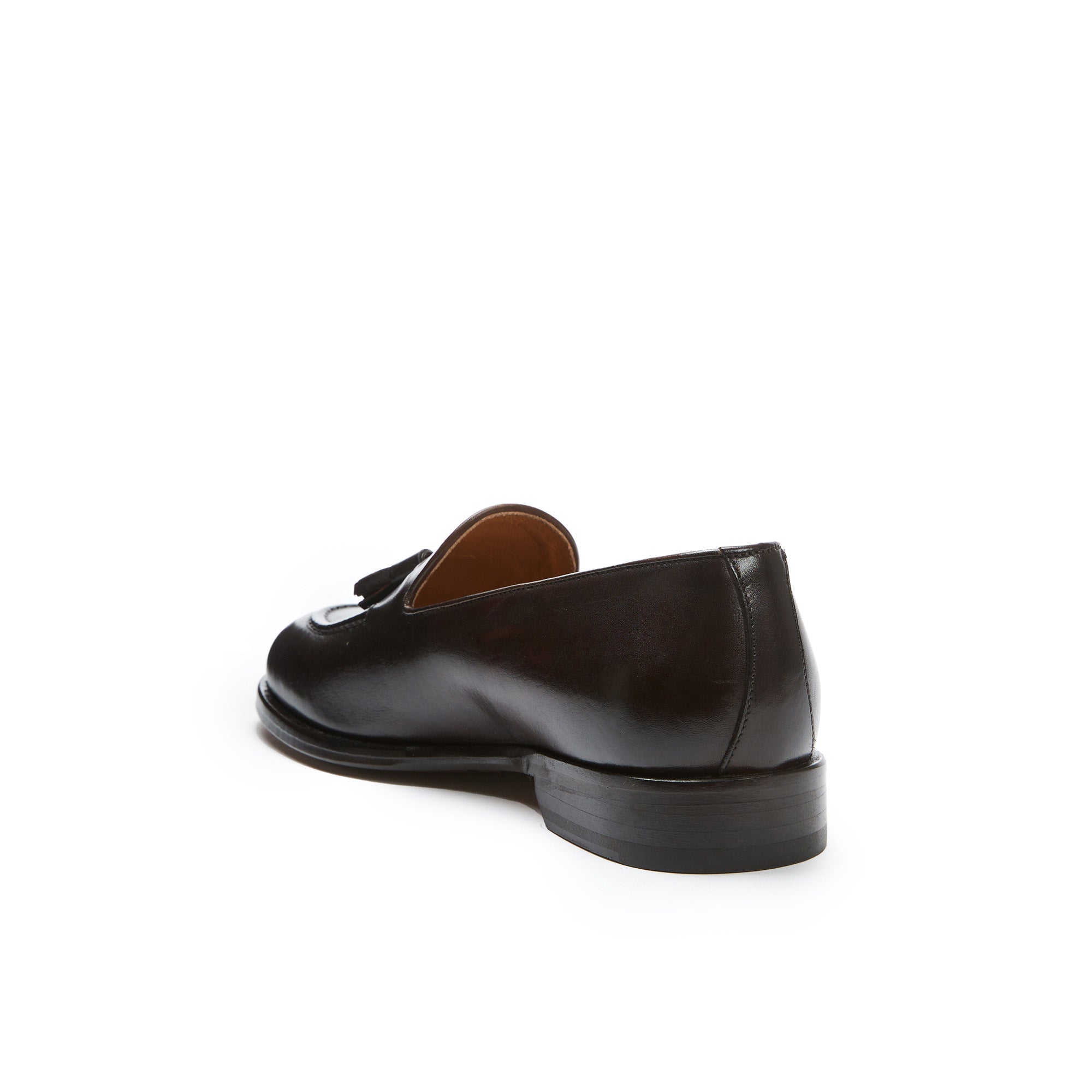 Mocassin À Pompon - Marron Foncé - Homme