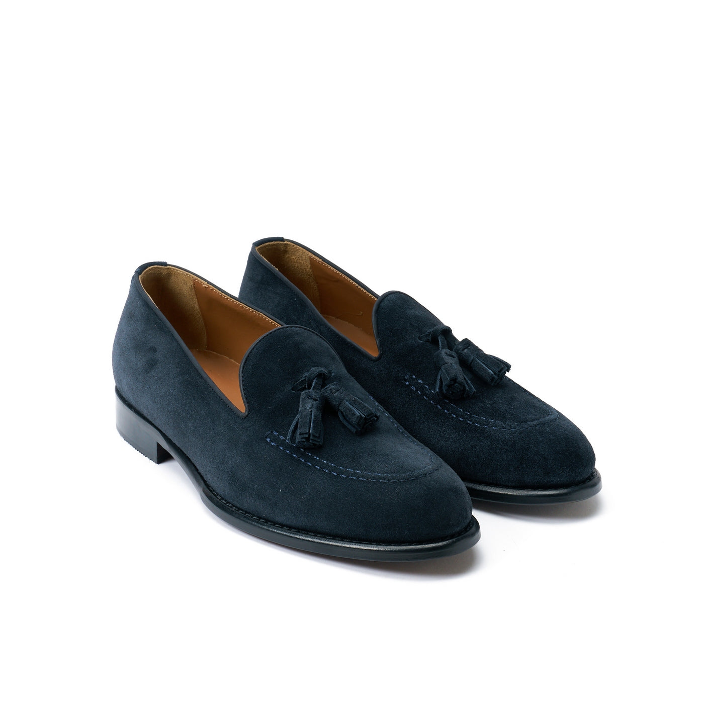 Mocasín Tassel Azul Marino - Hombre