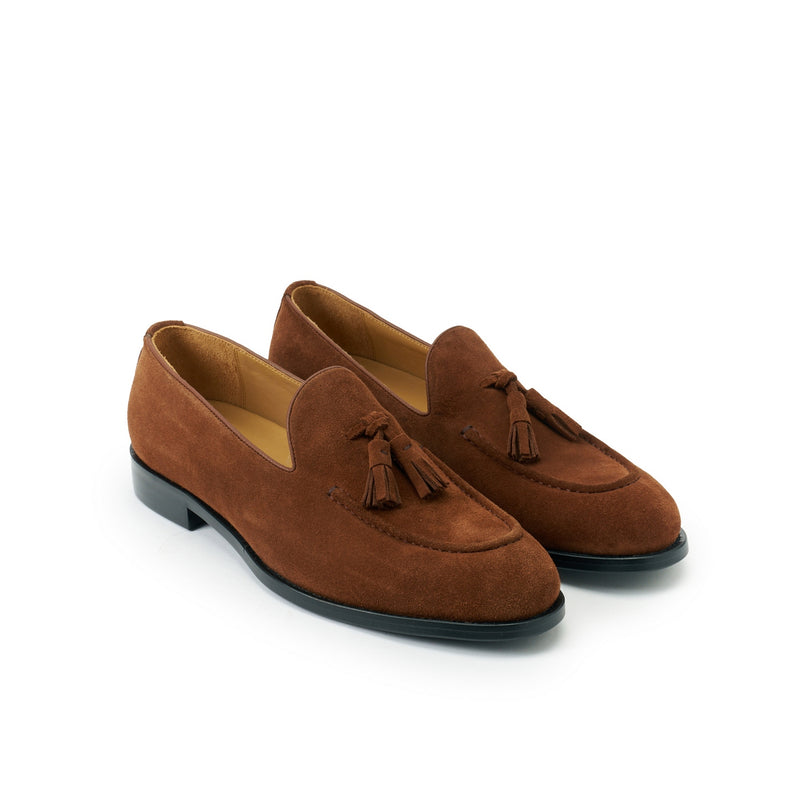 Mocassin Tassel Marron Châtaigne - Homme