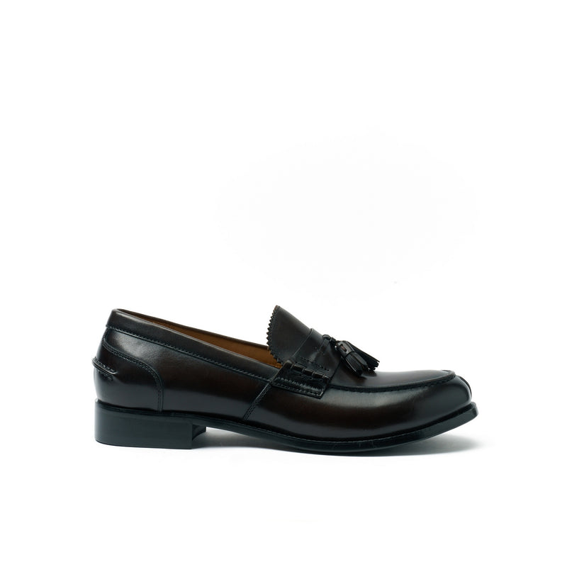 Mocassin Tassel Marron Foncé - Homme