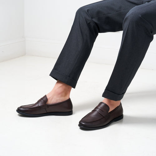 Mocassin Tassel Marron Foncé - Homme