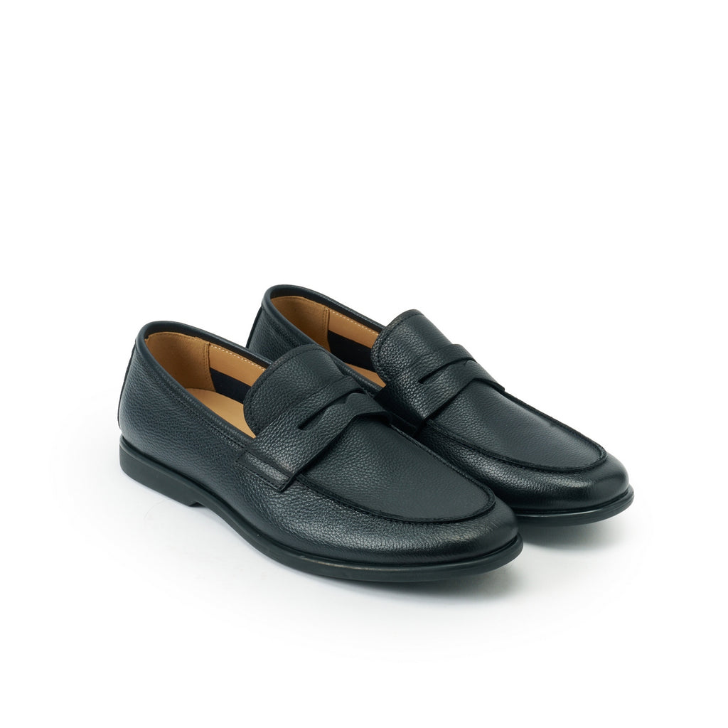 Penny Loafers - Navy Blue - Men