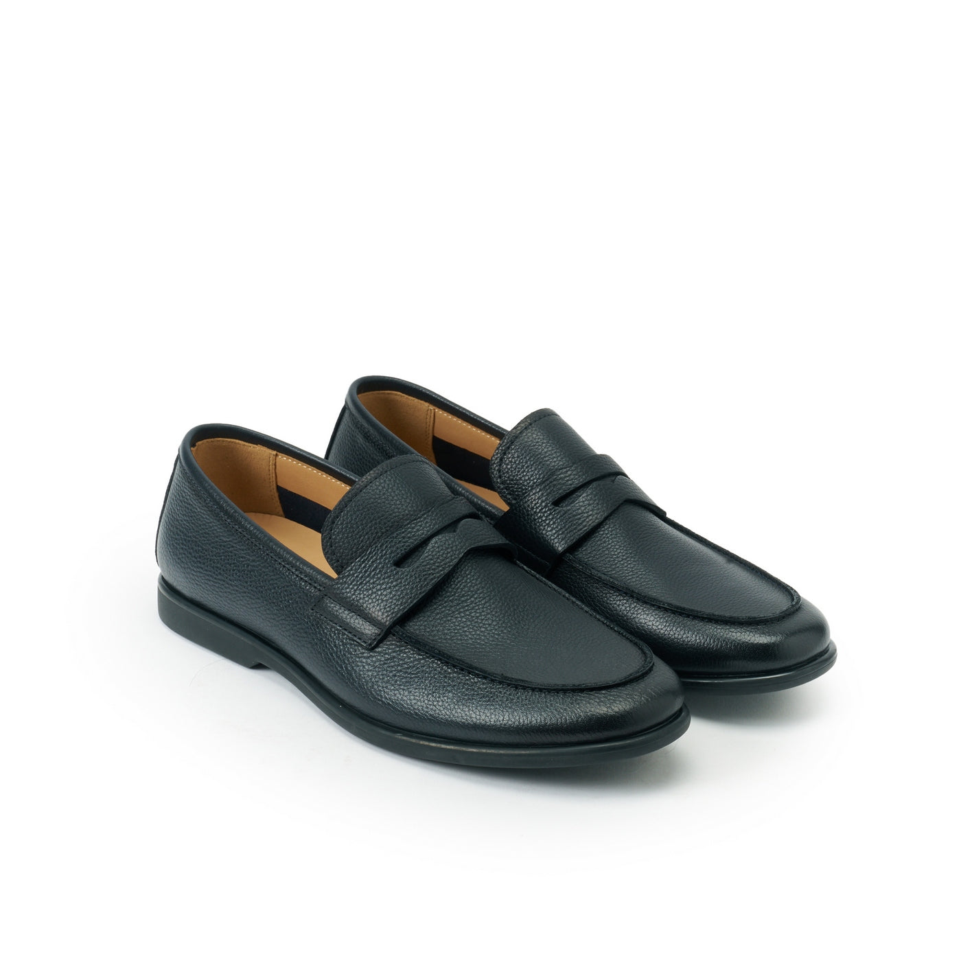 Penny Loafers - Navy Blue - Men