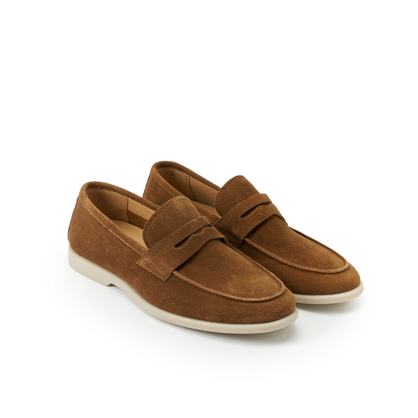 Mocassin Penny Marron - Homme