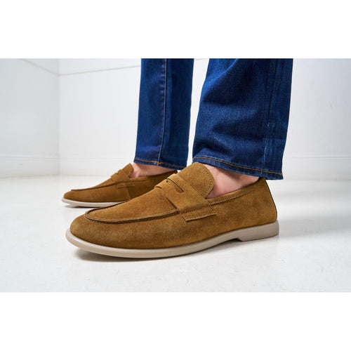 Mocassin Penny Ocre - Homme